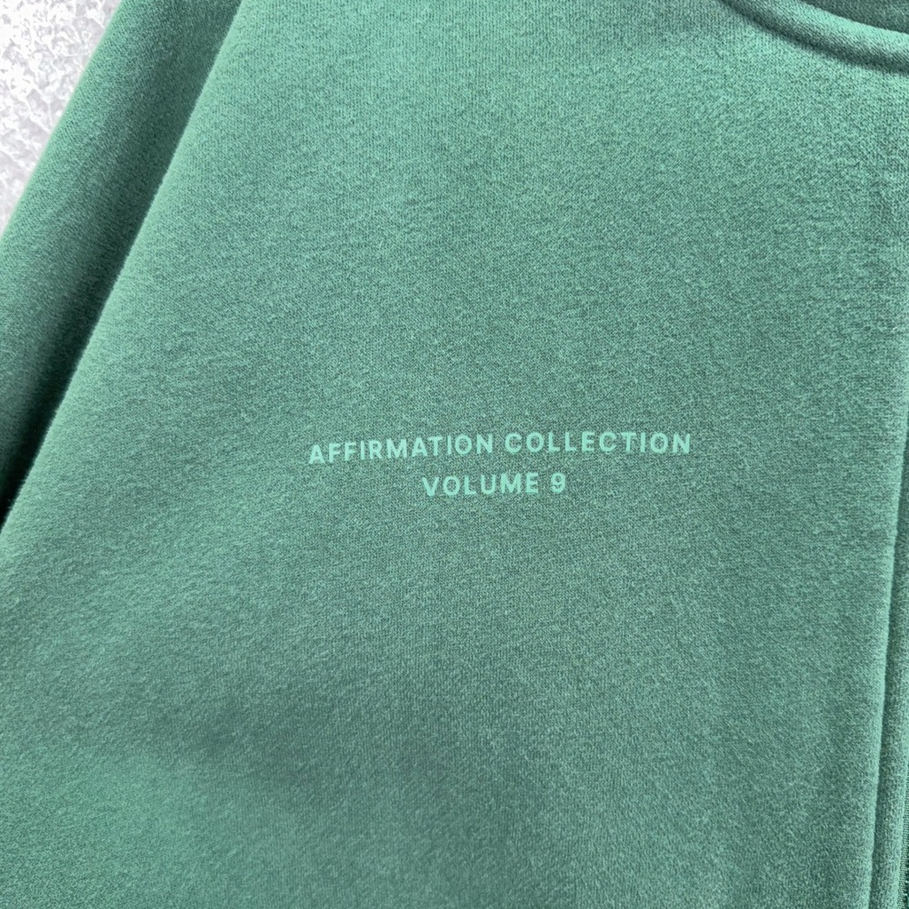 Comfort brand Green Zip-Up Hoodie Sweatshirt - Picture 3 of 12